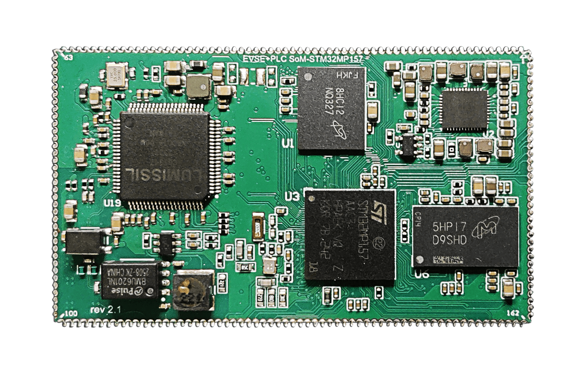 STM32MP157 EVSE SOM | GreenPHY PLC & ISO15118 Controller